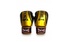 Боксерские перчатки Twins Special FBGV-TW4 Gold Black 14 oz