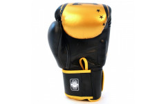 Боксерские перчатки Twins Special FBGV-TW4 Gold Black 14 oz