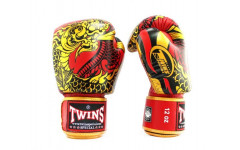 Боксерские перчатки Twins Special FBGVL3-52 Dragon red 10 oz