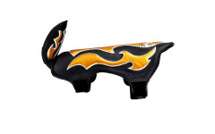 Защита голени Top King TKSGEM-01 "Empower Creativity" black-gold - L