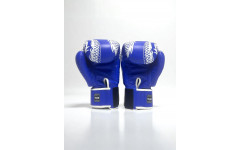 Боксерские перчатки TWINS Special FBGVL3-49 blue-white 10 oz