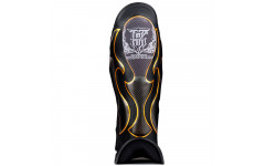 Защита голени Top King TKSGEM-01 "Empower Creativity" black-silver - XL