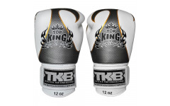 Боксерские перчатки Top King Boxing Empower White Silver 10 oz Боксерские перчатки Top King Boxing Empower White Silver 10 oz