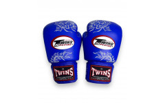 Боксерские перчатки Twins Special FBGVL3-6 blue white 14 oz