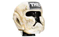 Боксерский шлем TKHGSS-02 WH\GD Gold "Snake Edition" Head Guard M Боксерский шлем TKHGSS-02 WH\GD Gold "Snake Edition" Head Guard M