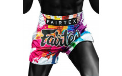 Шорты для бокса Fairtex BS1939 Funcy Soul white - XL Шорты для бокса Fairtex BS1939 Funcy Soul white - XL