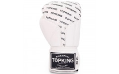 Боксёрские перчатки Top King TKBGFI white white 10 oz Боксёрские перчатки Top King TKBGFI white white 10 oz