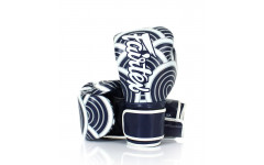 Боксерские перчатки Fairtex BGV14 Japanese blue 14 oz