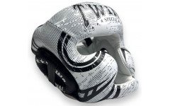 Шлем боксерский Twins Special FHGL3-TW5 white black XL Шлем боксерский Twins Special FHGL3-TW5 white black XL