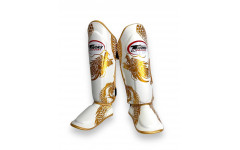 Защита голени Twins Special FSGL10-49 white gold - XL Защита голени Twins Special FSGL10-49 white gold - XL