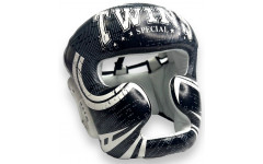 Шлем боксерский Twins Special FHGL3-TW5 black white XL Шлем боксерский Twins Special FHGL3-TW5 black white XL