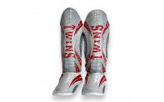 Защита голени Twins Special FSGL10-TW5 white red XL Защита голени Twins Special FSGL10-TW5 white red XL