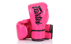 Боксерские перчатки Fairtex BGV14 pink-black 16 oz