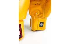 Боксерские перчатки Twins FBGVL3-13 yellow 16 oz