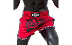 Шорты для бокса Fairtex BS1703 (красный-черный) S