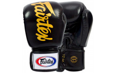 Боксерские перчатки Fairtex BGV19 black 10 oz Боксерские перчатки Fairtex BGV19 black 10 oz