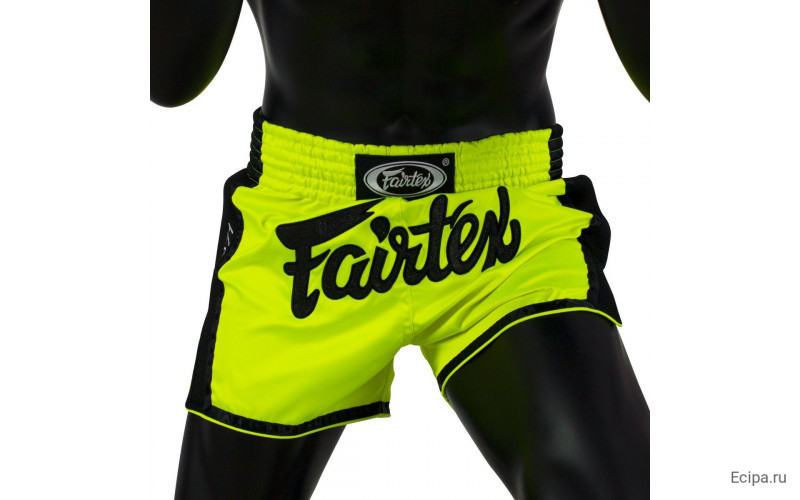 Шорты для бокса Fairtex BS1706 (лайм) XL