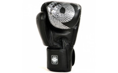 Боксерские перчатки Twins FBGVL3-23 black silver 14 oz Боксерские перчатки Twins FBGVL3-23 black silver 14 oz