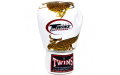 Боксерские перчатки Twins FBGVL3-23 white gold 12 oz