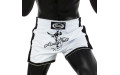 Шорты для бокса Fairtex BS1707 (белый) M Шорты для бокса Fairtex BS1707 (белый) M