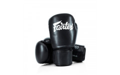 Боксерские перчатки Fairtex BGV27 black 10 oz Боксерские перчатки Fairtex BGV27 black 10 oz