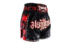 Шорты для бокса Twins Special TBS skull black XL Шорты для бокса Twins Special TBS skull black XL