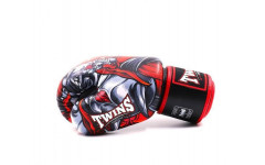 Боксерские перчатки Twins FBGVL3-58 (Кабуки) red 12 oz