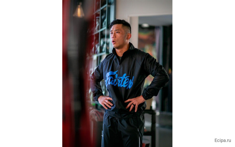 Костюм сауна Fairtex VS3 black blue XL