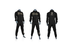 Костюм сауна Fairtex VS3 black brown L Костюм сауна Fairtex VS3 black brown L