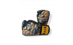Боксёрские перчатки Raja Gold Dragon 16 oz Боксёрские перчатки Raja Gold Dragon 16 oz