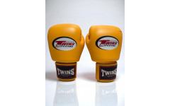 Боксерские перчатки Twins Special BGVL3 yellow 16 oz Боксерские перчатки Twins Special BGVL3 yellow 16 oz
