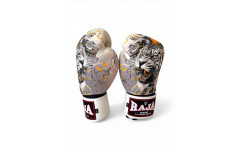 Боксёрские перчатки Raja White Tiger 10 oz Боксёрские перчатки Raja White Tiger 10 oz