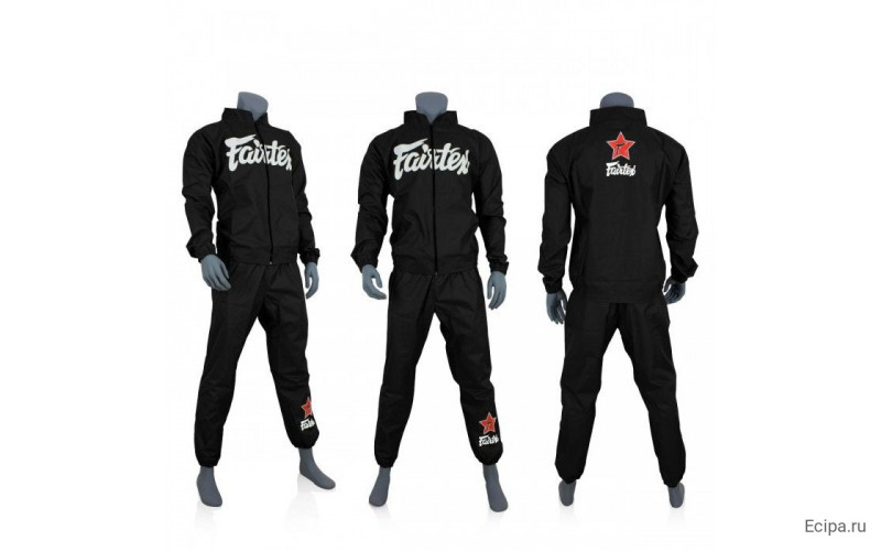 Костюм сауна Fairtex VS2 black XL