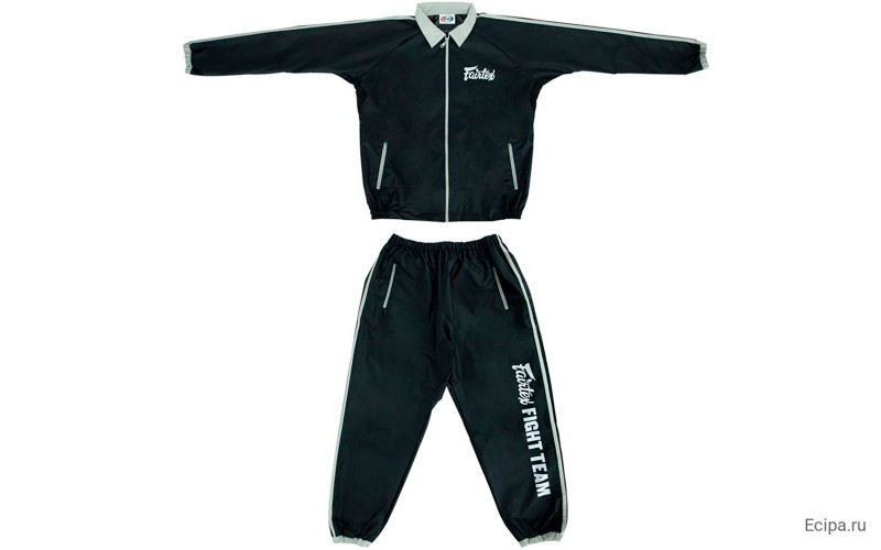 Костюм сауна Fairtex VS4 black gray L