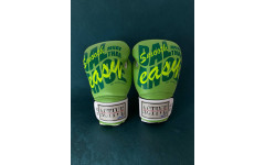 Боксёрские перчатки TKB ACTIVE MUAYTHAI green 10 oz Боксёрские перчатки TKB ACTIVE MUAYTHAI green 10 oz